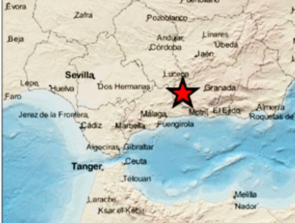 Un movimiento sísmico de intensidad 4 se ha sentido esta mañana en la provincia de Granada.
